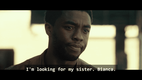 Jacob King (Chadwick Boseman) in Message From The King