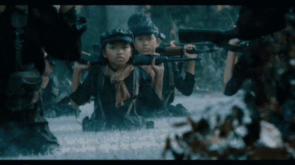 First They Killed My Father - Loung during her child soldier training