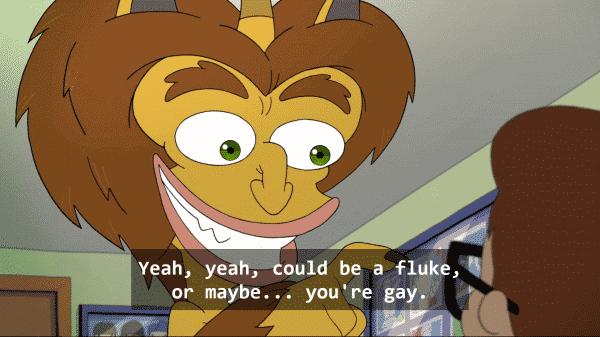 The Hormone Monster teasing Andrew About Maybe being gay