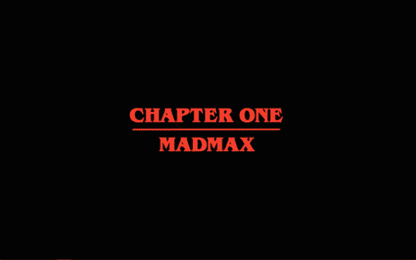 Stranger Things Season 2 Episode 1 Chapter 1 MADMAX [Season Premiere] - Title Card