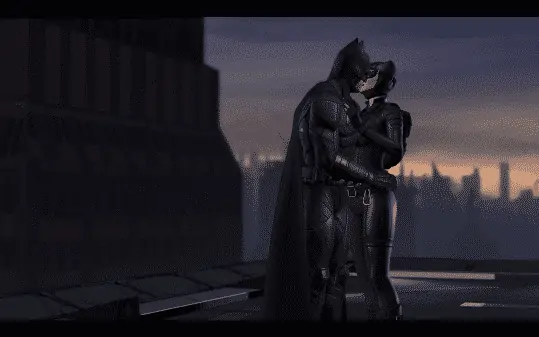 Batman The Enemy Within Episode 3 Fractured Mask - Batman and Catwoman