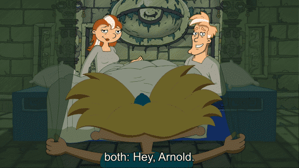 Hey Arnold The Jungle Movie - Stella, Arnold, and Miles