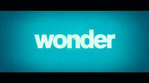 Wonder - Title Card