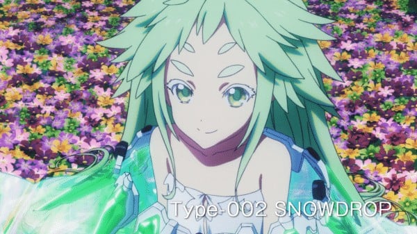 Beatless Season 1 Episode 1 Contract [Series Premiere] - Type 002 whose name is Snowdrop