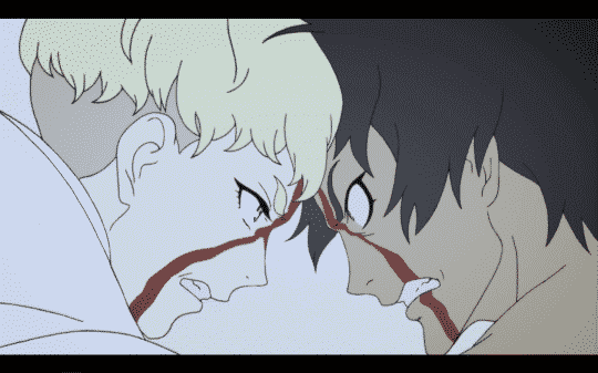 Devilman Crybaby - Akira and Ryo butting heads over whether Miki dies or not