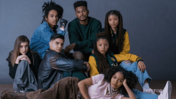 Grown-ish Series Premiere - The cast of Grown-ish sans Francia Raisa