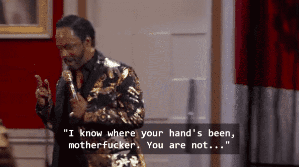 Katt Williams explaining why Melania Trump refuses to have Trump touch her - she knows where those hands have been.