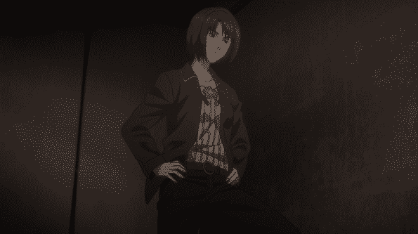 Kokkoku Season 1 Episode 2 The Second Moment - Majima standing within the kidnapping room
