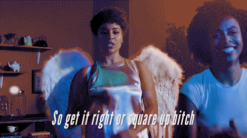 The Petty Fairy telling you to, "Get it right, or square up bitch."