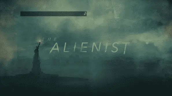 The Title Card for The Alienist
