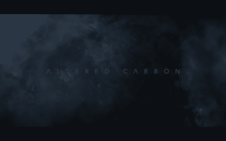 The title card for Netflix's Altered Carbon.