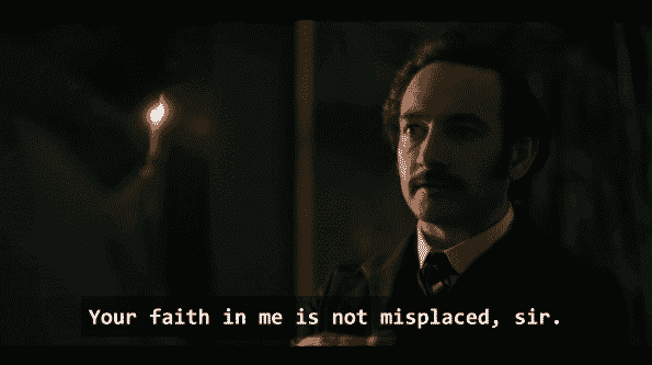 Poe saying that faith in him is not misplaced.