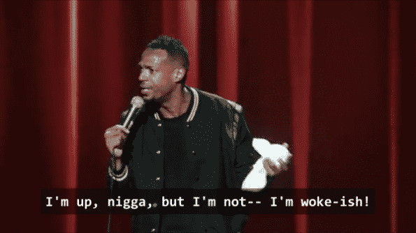 Marlon Wayans saying he is up, but only woke-ish.