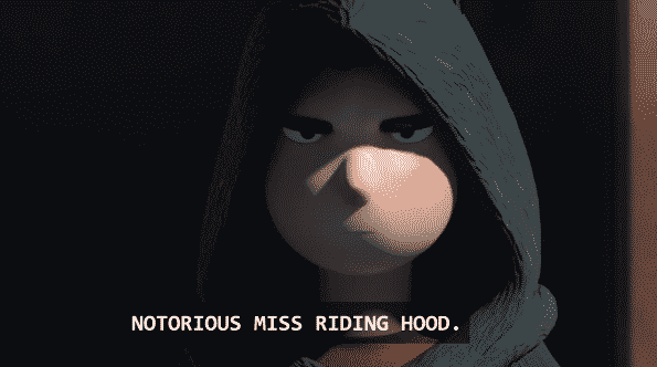 The Notorious Miss Riding Hood.