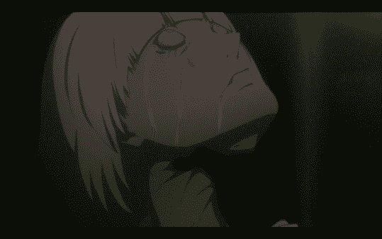 Kukuri being choked to death because they threatened Minatsuki with the information they have.
