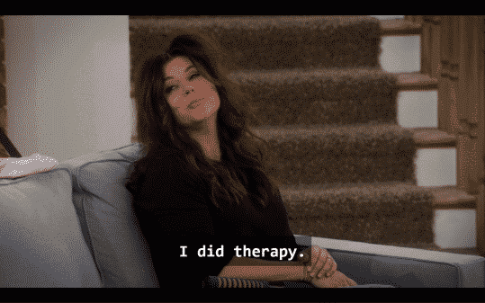 Lori after creating a mess in Jennifer's living room.