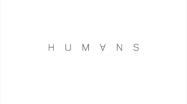 Title card for TV show humans.