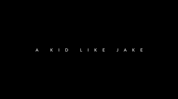 Title card for A Kid Like Jake