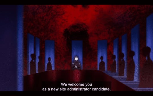 The head of the site admins announcing a new candidate.