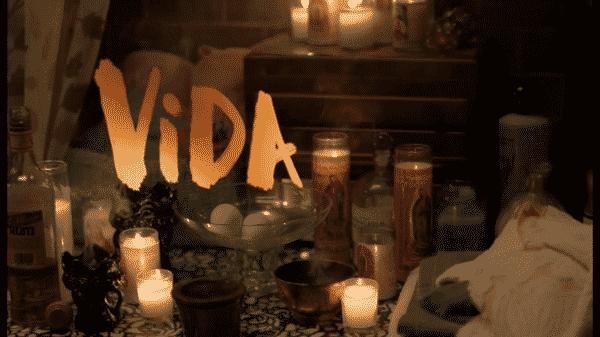 Title card for season finale of Vida.