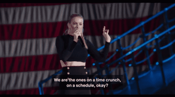 Iliza noting how women are on a time crunch when dating.