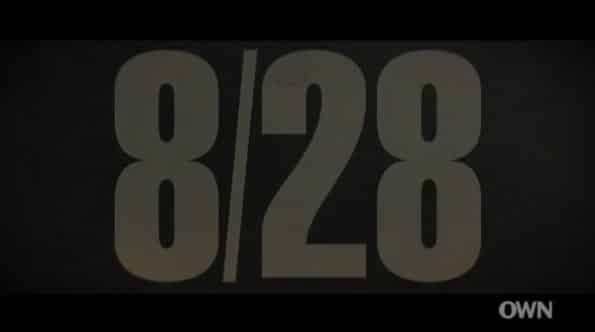 Title card for August 28 A Day in the Life of a People featuring the date "8/28"