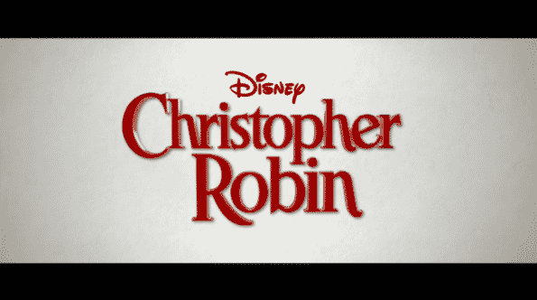 Title card for Christopher Robin