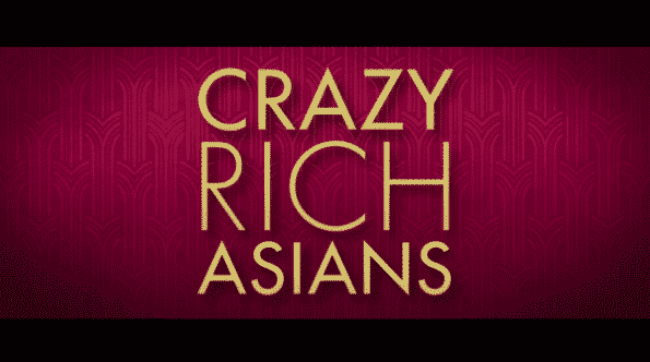 Title Card for Crazy Rich Asians Movie