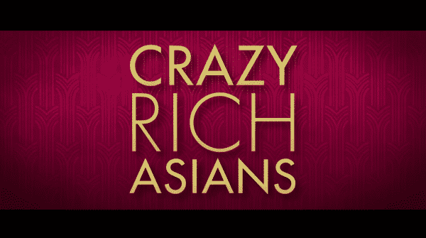 Title Card for Crazy Rich Asians Movie