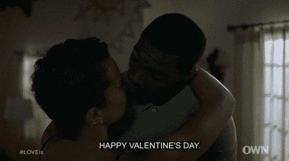 Yasir wishing Nuri a happy Valentine's Day.