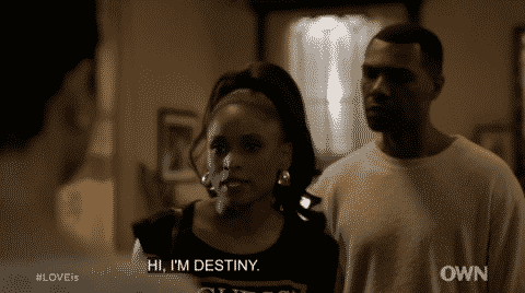 Tiffany Black as Destiny.