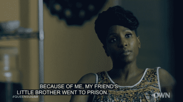 Nova revealing to Micah that she is the reason Too Sweet went to prison.
