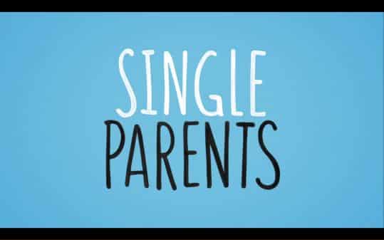 Title card for Single Parents