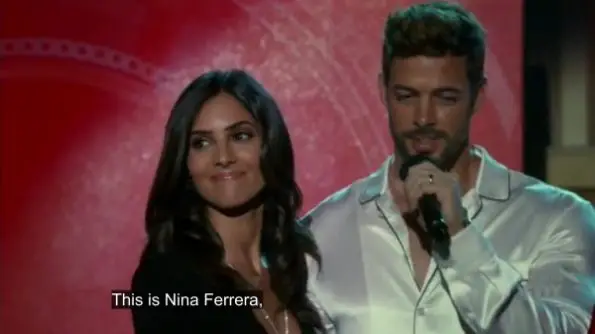 Mateo introducing his wife Nina.