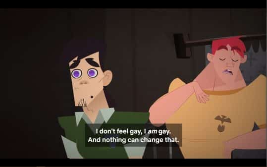 Ralph claiming his gayness.