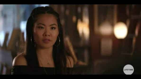 Lynn (Nicole Kang) convincing Joe into throwing a party for Beck.