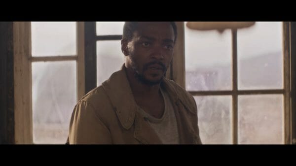 Micah (Anthony Mackie) looking a tad bewildered.