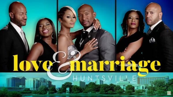 Love & Marriage - Huntsville Season 1 Episode 1 [Series Premiere] - Title Card featuring the cast.