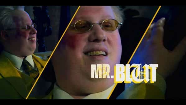 Blut (Matt Lucas)'s introduction