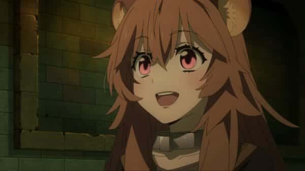 Raphtalia (Seto Asami) happy after being fed.