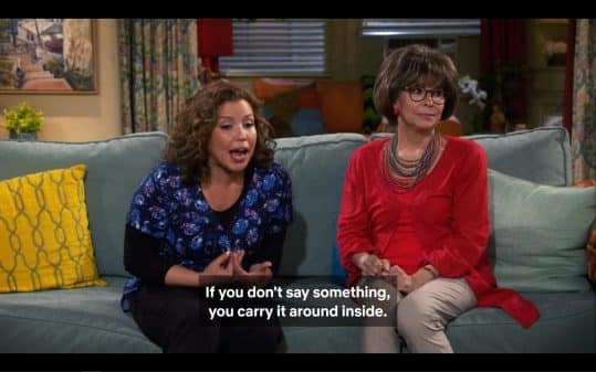 Penelope speaking on what happens when you don't speak out.
