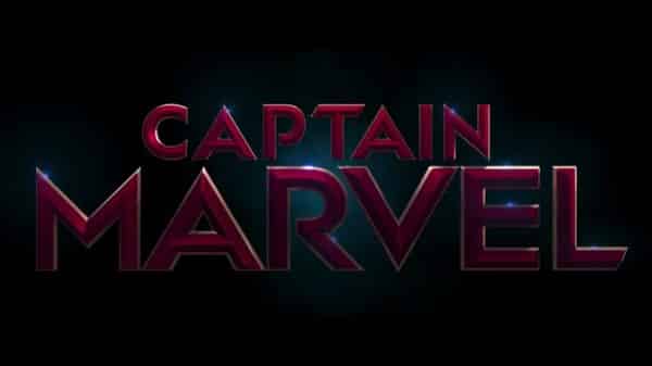 Captain Marvel (2019) - Title Card alternate