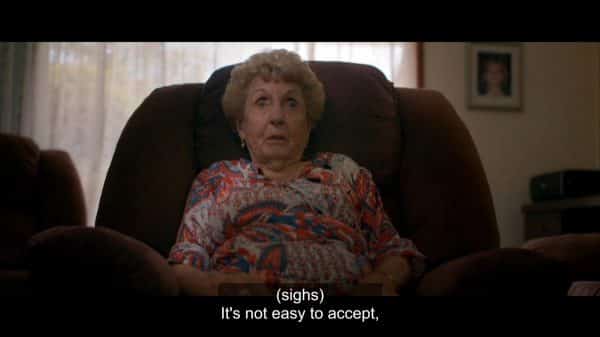 "It's not easy to accept." being said by Wade's grandmother.