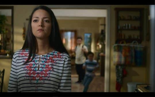 Geny's (Paula Garces) face after telling Ruby to do something and him give her excuses.