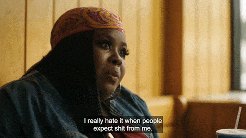 Eliza not liking Bridgette adding onto her anxiety. | Smilf Eliza 3 Eliza not liking Bridgette adding onto her anxiety.