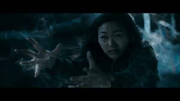 Nori (Karen Fukuhara) using her magic in the final battle.