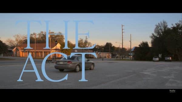 The Act Season 1, Episode 7 Bonnie & Clyde - Title Card featuring Kathy's car.