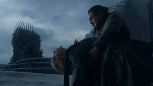 Daenerys after Jon assassinates her.