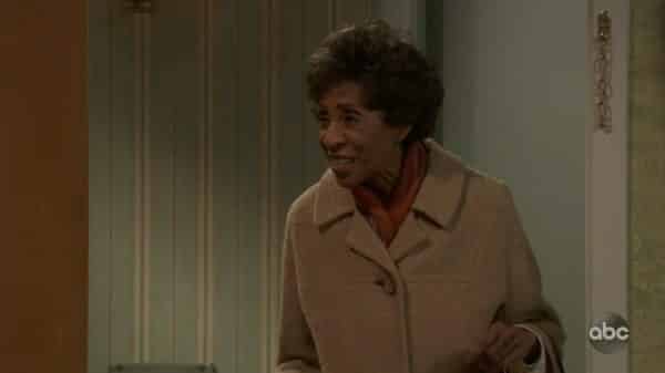 Florence (Marla Gibbs) making an appearance.