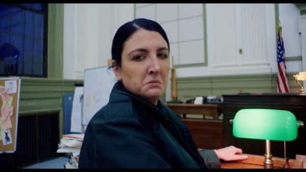 Ranger Debecki (Katie Rich) upset that Malcolm beat her in court.